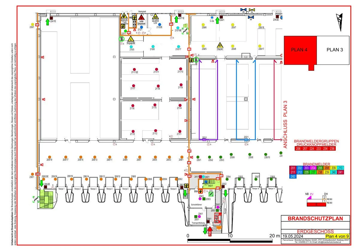 Mehr über den Artikel erfahren Brandschutzpläne